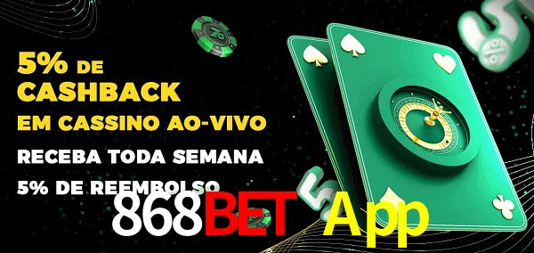 Promoções do cassino ao Vivo 868Bet App